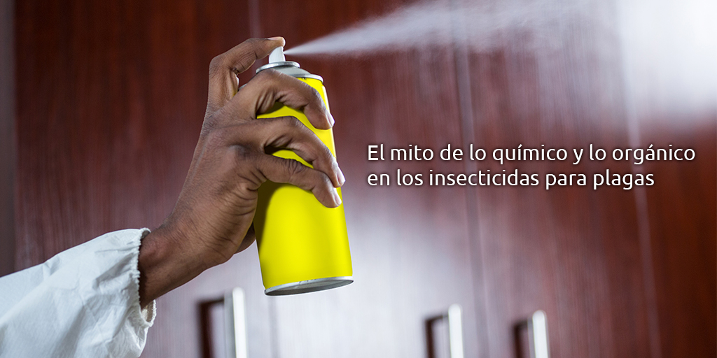 El mito de lo químico y lo orgánico en los insecticidas para plagas
