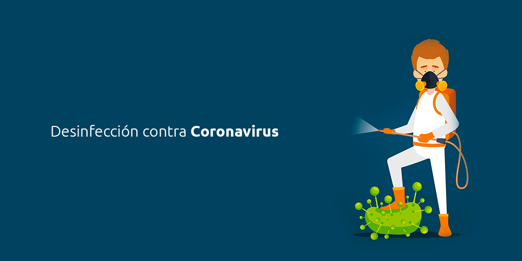 Desinfección contra Coronavirus